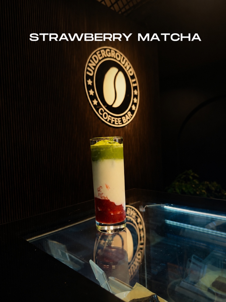 Underground Strawberry Matcha